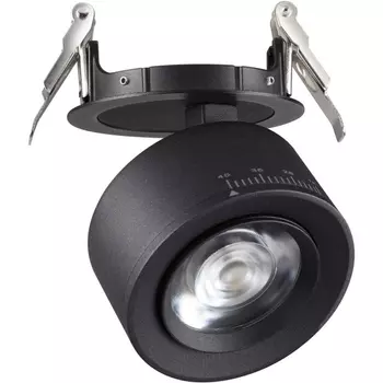 Встраиваемый светодиодный светильник круглый Novotech Eddy 358944