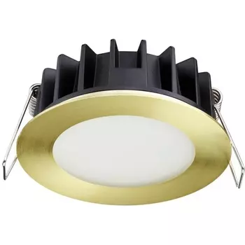 Встраиваемый светодиодный светильник круглый Novotech Lante 358950