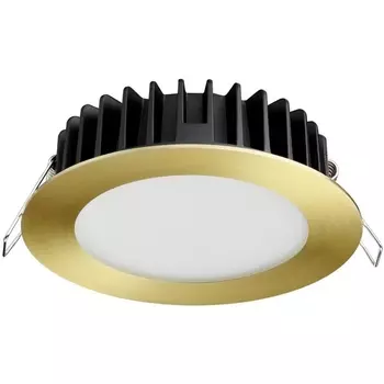 Встраиваемый светодиодный светильник круглый Novotech Lante 358953