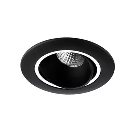 Встраиваемый светодиодный светильник S510 BK черный 5W (Ambrella)