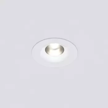 Встраиваемый светодиодный влагозащищенный светильник IP54 35126/U белый Elektrostandard Light LED 3001