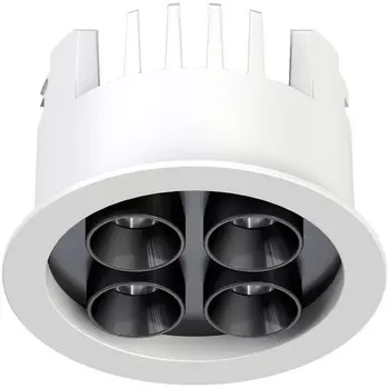 Встраиваемый точечный светильник круглый светодиодный Denkirs Space DK2510-WB