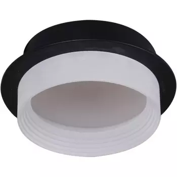 Встраиваемый точечный светильник круглый Reluce 53004-9.0-001RLD GX53 BK