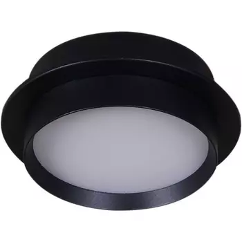 Встраиваемый точечный светильник круглый Reluce 53005-9.0-001RLD GX53 BK