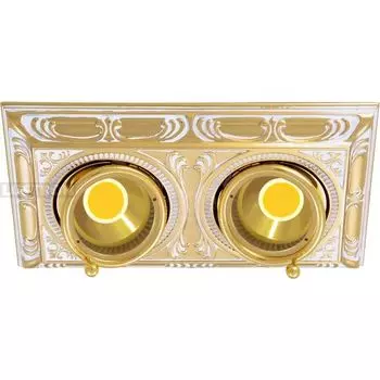 Встраиваемый точечный светильник Fede Siena Square FD1025COP