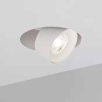 Встраиваемый точечный светильник светодиодный SP-PLURIO-BUILT-TRIMLESS-R160-9W Day4000 (WH-WH, 36 deg, 230V) (Arlight, IP20 Металл, 3 года) 038065