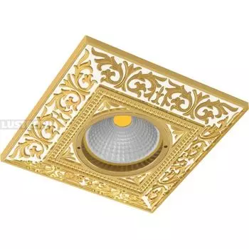 Встраиваемый точечный светильник Square FD1125COP (Fede)