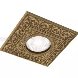 Встраиваемый точечный светильник Fede Square FD1125CPB