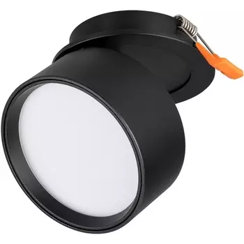 Встраиваемый точечный светильник светодиодный LGD-POT-BUILT-R85-12W Day4000 (BK, 100 deg, 230V) (Arlight, IP44 Металл, 5 лет) 045783