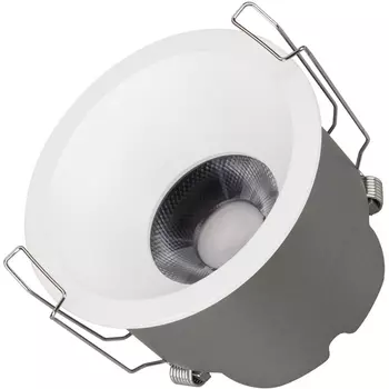 Встраиваемый точечный светильник светодиодный MS-HARBOR-R82-10W Warm2700 (WH, 50 deg, 230V) (Arlight, IP20 Металл, 5 лет) 054474