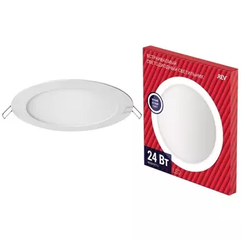 Встраиваемый точечный светильник круглый светодиодный REV 28947 0