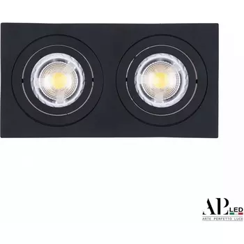 Встроенный точечный светильник APL LED Ingrid 3322.TCH111/2S/BK