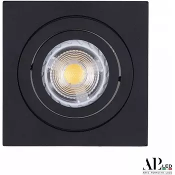 Встроенный точечный светильник APL LED Ingrid 3322.TCH111S/BK