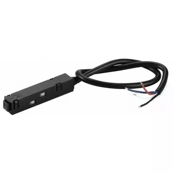 Ввод питания для магнитного шинопровода iLedex Vision48/22 POWER INN 4822-L2000-BK