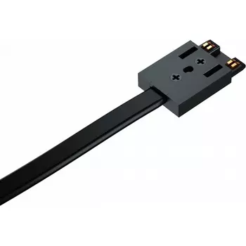 Ввод питания для ультратонкого шинопровода iLedex Vision48/25 POWER INN 4825-L3000-BK