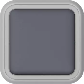 Выключатель 1-клавишный накладной, цвет серый Donel W55 DIP10140