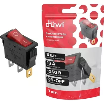 Выключатель клавишный duwi 26847 5 Duwi