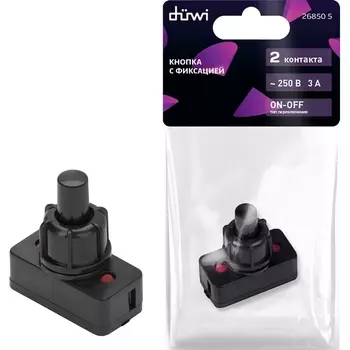 Выключатель кнопочный duwi 26850 5 Duwi