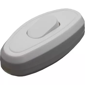 Выключатель на провод (белый) Stekker 39002