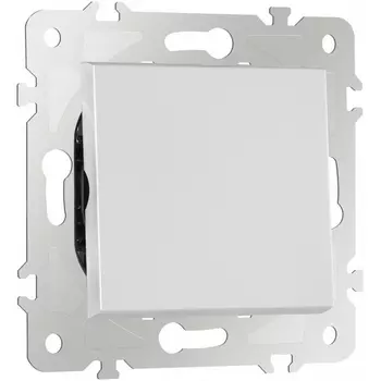 Выключатель одноклавишный Arte Milano am-203 203.30-1.silver