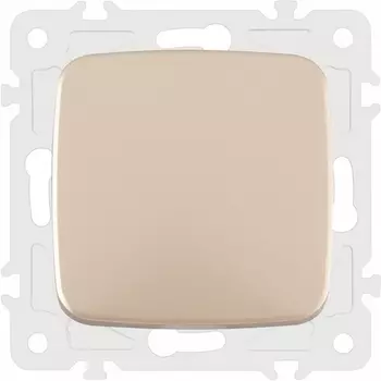 Выключатель одноклавишный Arte Milano am-205 205.30-1.shampan