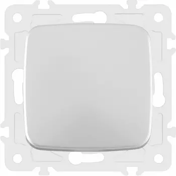 Выключатель одноклавишный Arte Milano am-205 205.30-1.silver