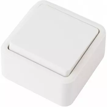 Выключатель одноклавишный Arte Milano am-310 310.30-1.white