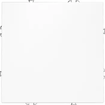 Выключатель одноклавишный (белый матовый) Voltum S70 VLS010102