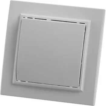 Выключатель одноклавишный (белый) Stekker Эрна 39043