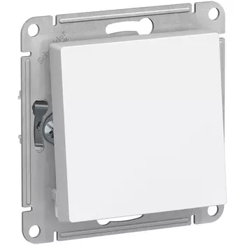 Выключатель одноклавишный (белый) Systeme Electric AtlasDesign ATN000161