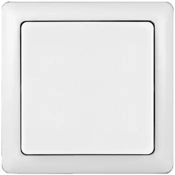 Выключатель одноклавишный (белый) Systeme Electric VA16-131-B