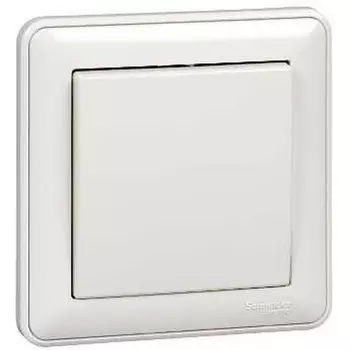 Выключатель одноклавишный (белый) Systeme Electric W59 VS110-154-18