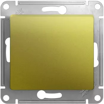 Выключатель одноклавишный (фисташковый) Systeme Electric Glossa GSL001011