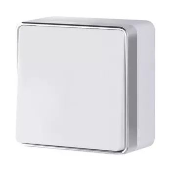 Выключатель одноклавишный Gallant (белый) Werkel W5010001 (a051588)