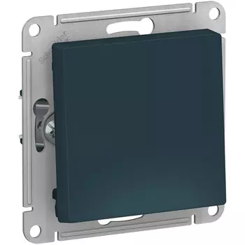 Выключатель одноклавишный (изумрудный) Systeme Electric AtlasDesign ATN000811