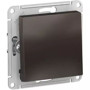 Выключатель одноклавишный (мокко) Systeme Electric AtlasDesign ATN000611