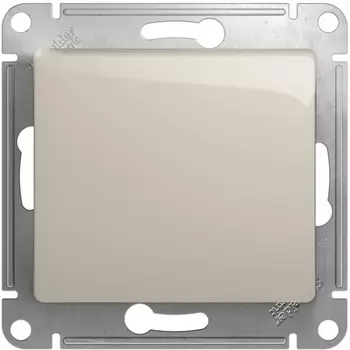 Выключатель одноклавишный (молочный) Systeme Electric Glossa GSL000915