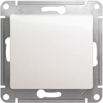 Выключатель одноклавишный (перламутровый) Systeme Electric Glossa GSL000615