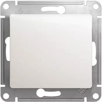 Выключатель одноклавишный (перламутровый) Systeme Electric Glossa GSL000661