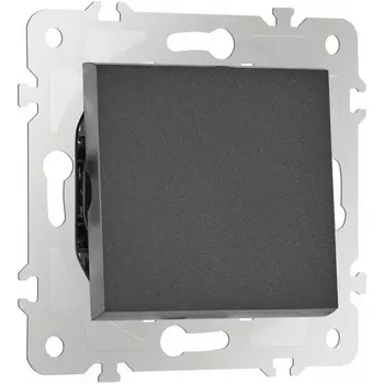 Выключатель одноклавишный проходной Arte Milano am-203 203.32-1.black