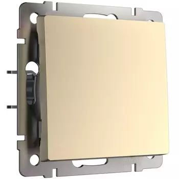 Выключатель одноклавишный проходной (шампань) Werkel W1112011 (a050865)