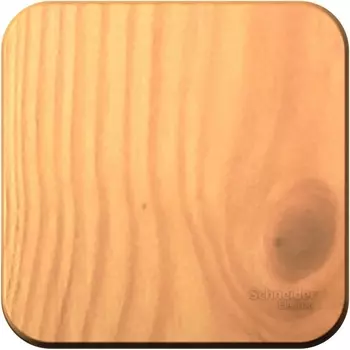 Выключатель одноклавишный (ясень) Systeme Electric Blanca BLNVA106015