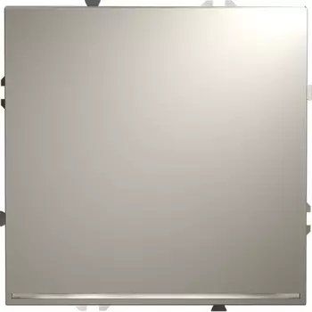 Выключатель одноклавишный с подсветкой (кашемир) Voltum S70 VLS010203