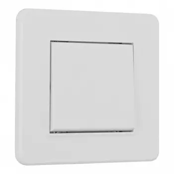Выключатель одноклавишный с рамкой (белый) Arte Milano SET16-1 SET16-1-30-1 white