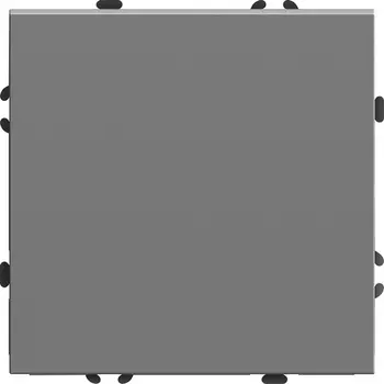 Выключатель одноклавишный (серый) Stekker Эмили 49943