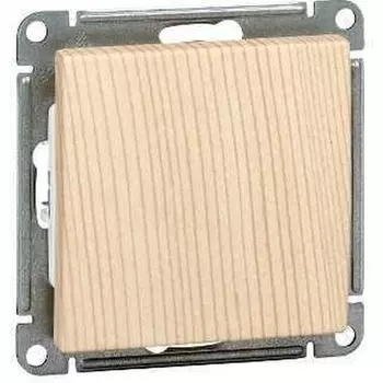 Выключатель одноклавишный (сосна) Systeme Electric W59 VS110-154-7-86