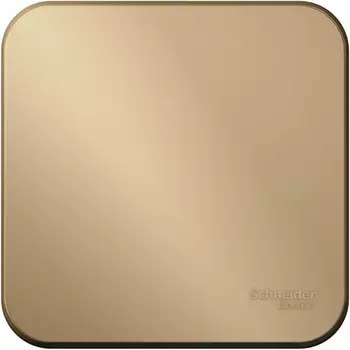 Выключатель одноклавишный (титан) Systeme Electric Blanca BLNVA106014