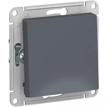 Выключатель с самовозвратом одноклавишный (грифель) Systeme Electric AtlasDesign ATN000715