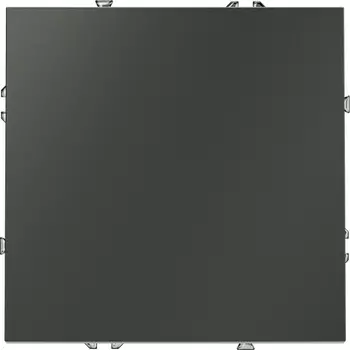 Выключатель с самовозвратом одноклавишный (титан) Voltum S70 VLS010606