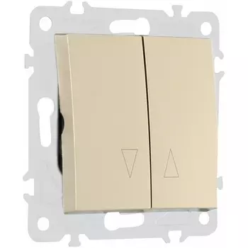 Выключатель жалюзи Arte Milano am-206 206.38-2.shampan